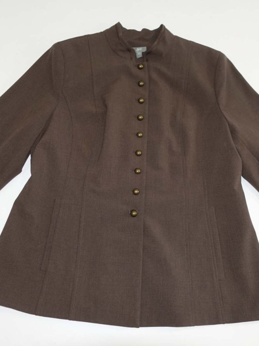 J. Jill Women's Jacket Size 16 Petite Button Front Long Sleeves Lined 16P